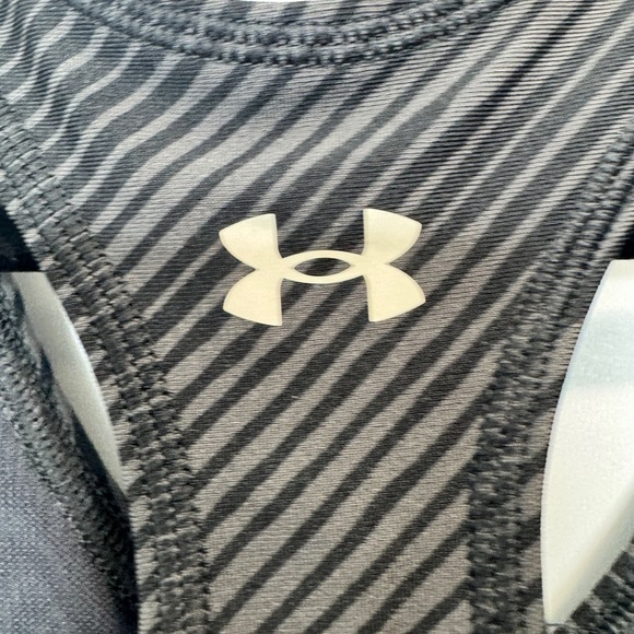 Under Armour Project Rock Sport Bra Black - Picture 8 of 9